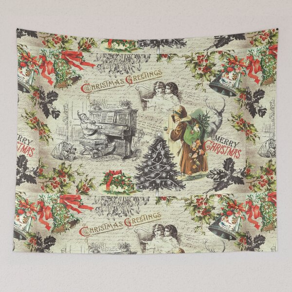 Item preview, Festive Vintage Victorian Christmas Santa Collage Post Card designed and sold by tanjica.