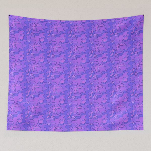 Item preview, Gooey Pattern Purple designed and sold by SoulArtLove.
