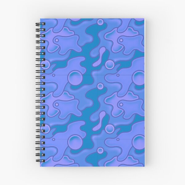 Item preview, Gooey Pattern Blue designed and sold by SoulArtLove.