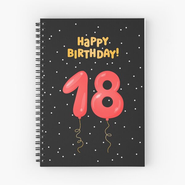 Item preview, Happy Birthday 18 Years. BDay Greetings designed and sold by AnnaVioletStore.