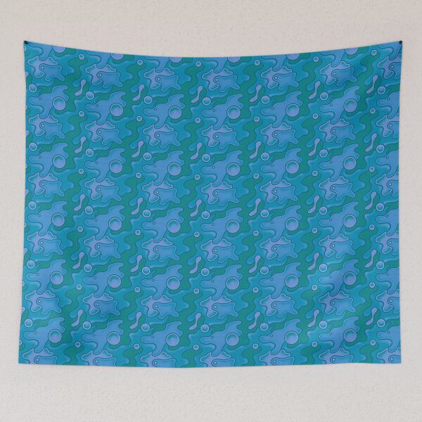Item preview, Gooey Pattern Mint designed and sold by SoulArtLove.