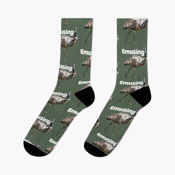 Item preview, E is for Emu,Emu Artwork – Iconic Australian Flightless Bird Illustration and Wildlife Design designed and sold by PrettylittlepastelUk.