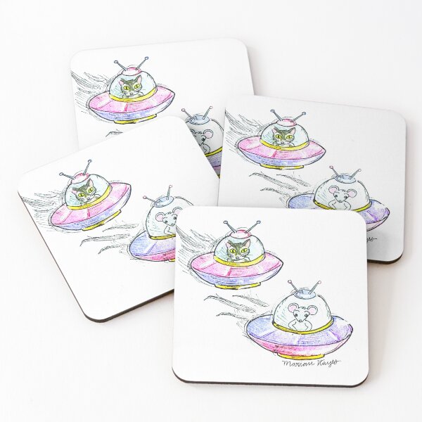 Item preview, Cat and Mouse Space Chase designed and sold by Marian Hayes.