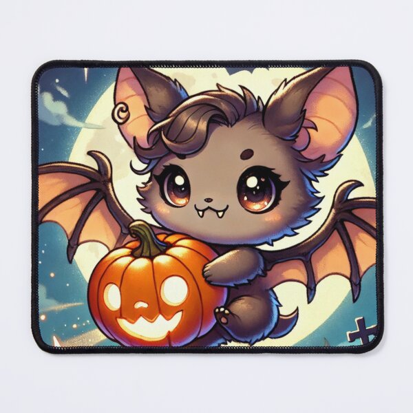 Item preview, Adorable Chibi Bat – Halloween Mischief in the Sky designed and sold by NSB-Design.