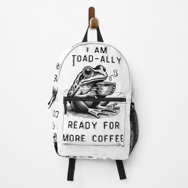 Item preview, Toad-ally ready for Coffee designed and sold by BLTeesNmore.