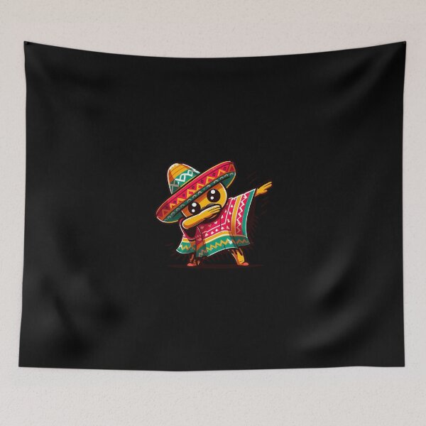 Item preview, Dabbing Mexican Poncho Cinco De Mayo designed and sold by Isabella ✔️ ✔️.