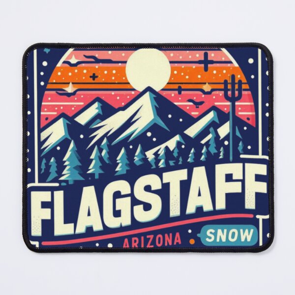 Item preview, Flagstaff Vintage Ski Adventure Decal Travel designed and sold by Fictio ⭐​⭐​⭐​⭐​⭐​.