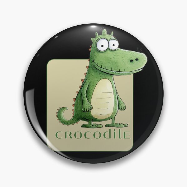 Item preview, Funny crocodile character designed and sold by KolbaVison.