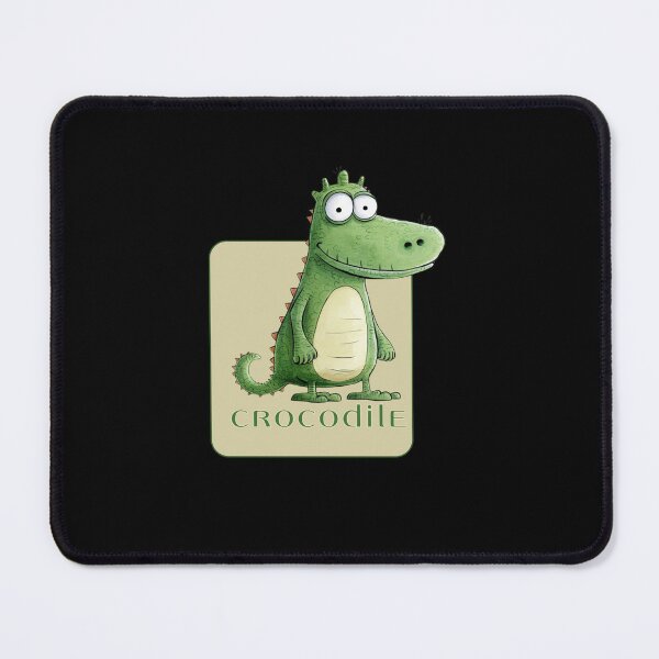 Item preview, Funny crocodile character designed and sold by KolbaVison.