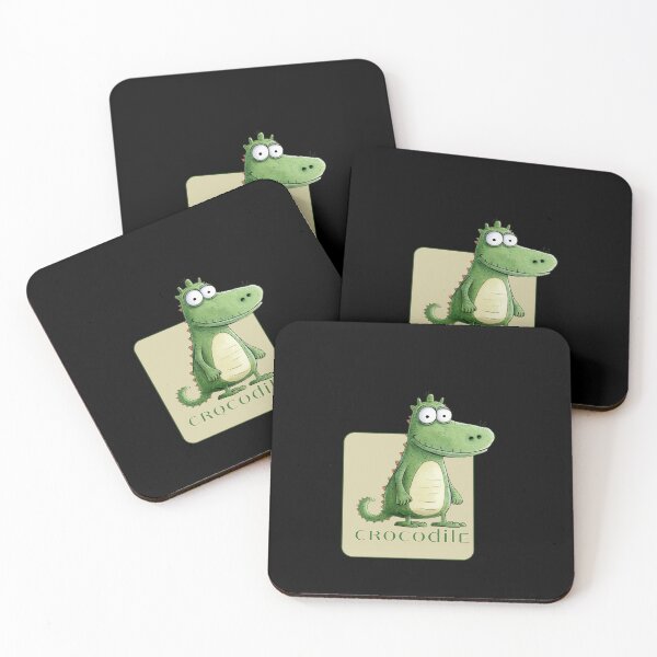 Item preview, Funny crocodile character designed and sold by KolbaVison.