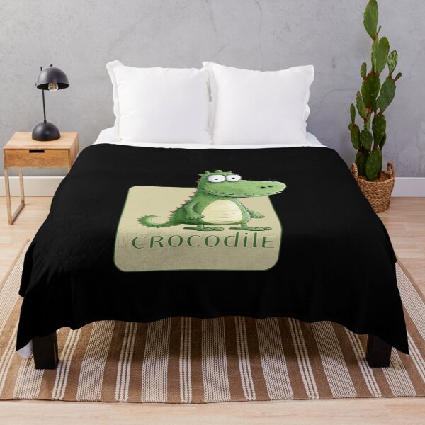 Item preview, Funny crocodile character designed and sold by KolbaVison.
