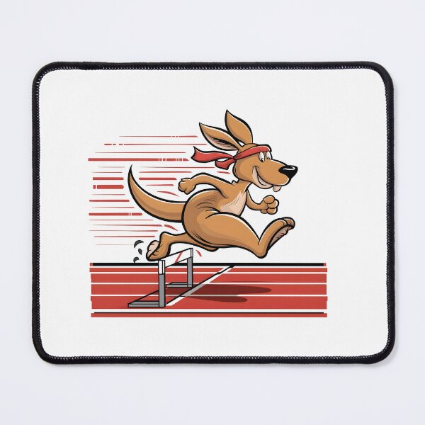 Item preview, Hurdling Kangaroo designed and sold by dolla-designs-.