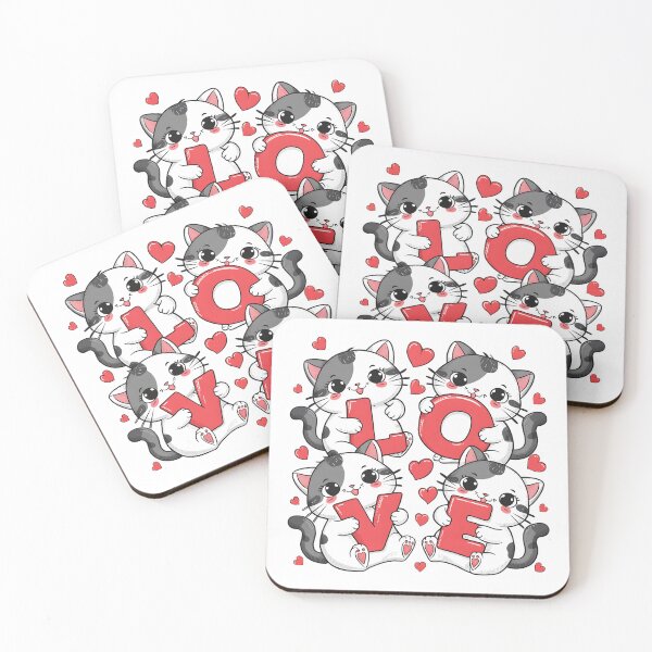 Item preview, LOVE Cats designed and sold by Channel1Design.