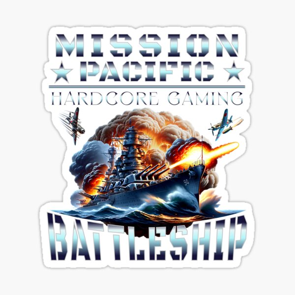 Artikel-Vorschau von Mission Pacific Battleship Gaming, designt und verkauft von acc-design.
