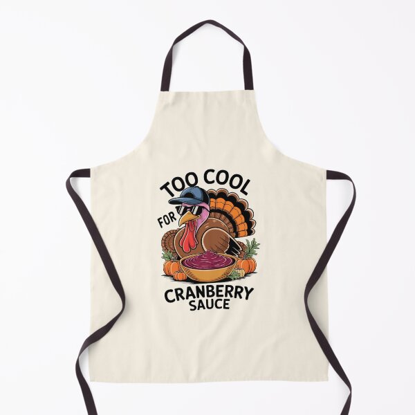Item preview, Too Cool for Cranberry Sauce Thanksgiving Art designed and sold by MolonasDesigns.
