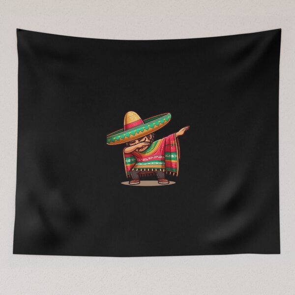 Item preview, Dabbing Mexican Poncho Cinco De Mayo designed and sold by Isabella ✔️ ✔️.