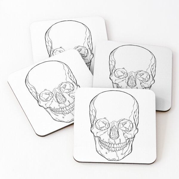Item preview, Skull Anatomy Line Art designed and sold by DentalStudentGR.