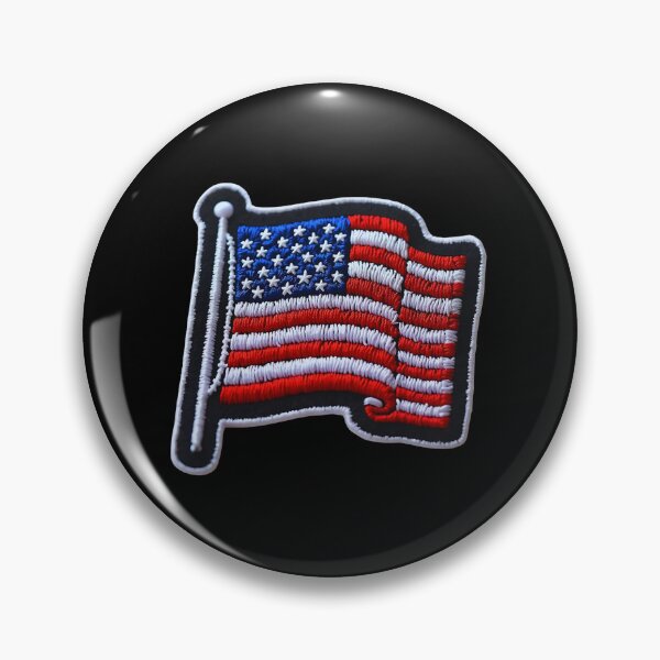 Item preview, Usa Flag Iron On Patches designed and sold by saloui.