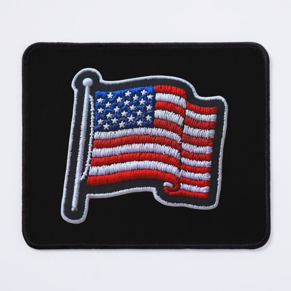 Item preview, Usa Flag Iron On Patches designed and sold by saloui.