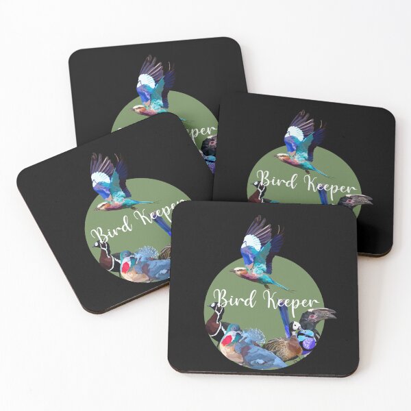 Item preview, B is for Bird Keeper,Bird Keeper Design – Dedicated Care and Conservation of Avian Wildlife Artwork designed and sold by PrettylittlepastelUk.