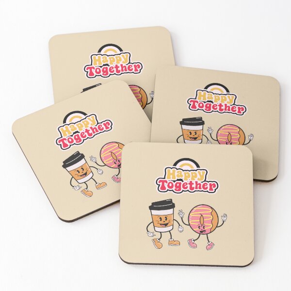 Item preview, Coffee and Donut Happy Together designed and sold by FanFest.