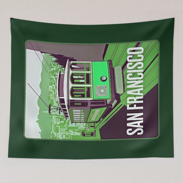 Item preview, San Francisco Cable Car Travel designed and sold by TheArtOfPat.