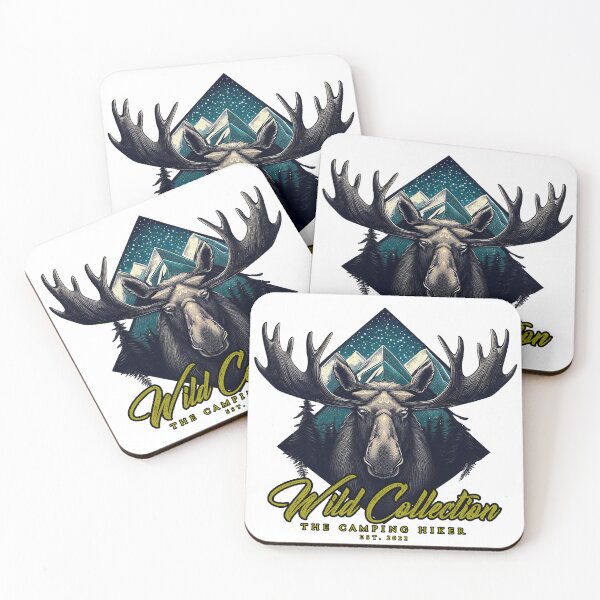 Item preview, Moose designed and sold by TheCampingHiker.