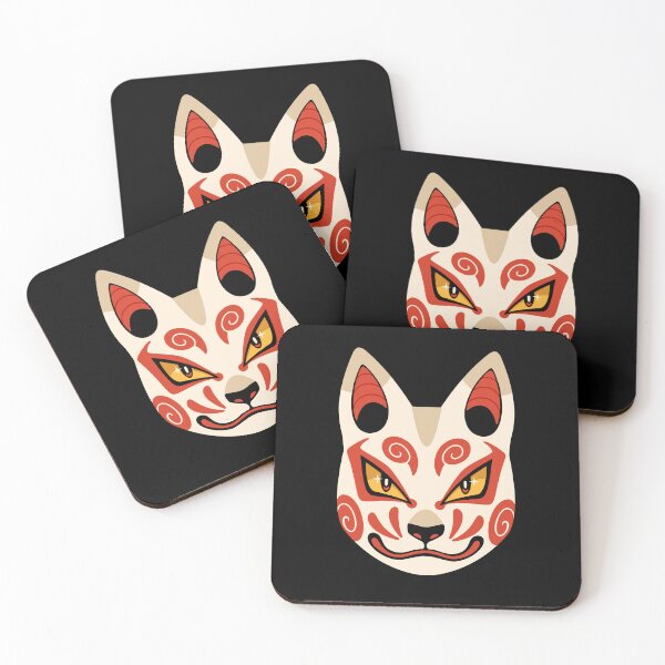 Item preview, Kitsune Mask designed and sold by Dalmata's Spot.