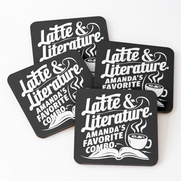 Item preview,  Latte & Literature: Amanda's Favorite Combo designed and sold by JOY STORE 45.