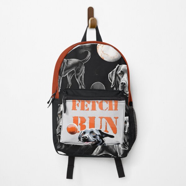 Item preview, Fetch, Run, Repeat: The Labrador Life | Energetic Black & Orange Dog Design for Pet Lovers* by CallisC Arts ⭐⭐⭐⭐⭐ designed and sold by CallisC-Arts.