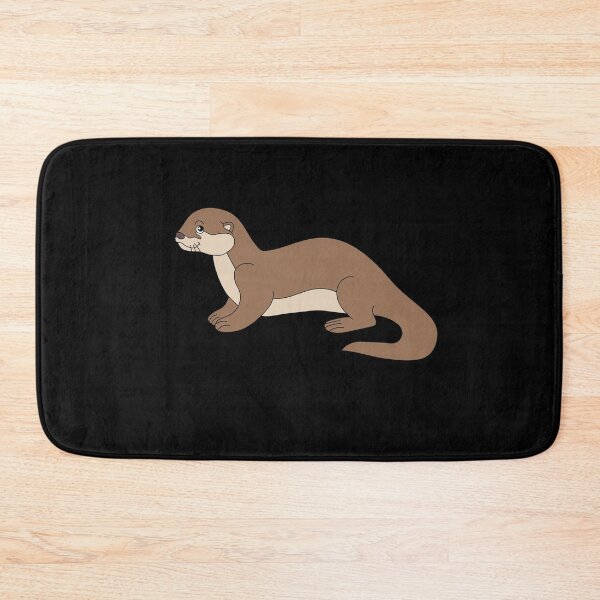 Item preview, Cute otter in cartoon style designed and sold by KolbaVison.