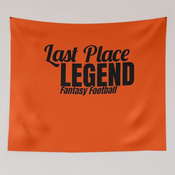 Item preview, Last Place Legend Fantasy Football Black designed and sold by Cutsandsparks.