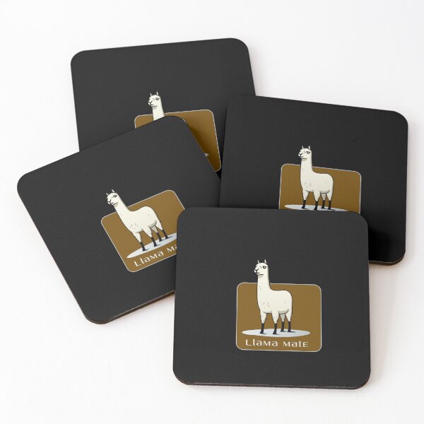 Item preview, Playful llama illustration designed and sold by KolbaVison.
