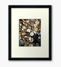 Clockwork Framed Print