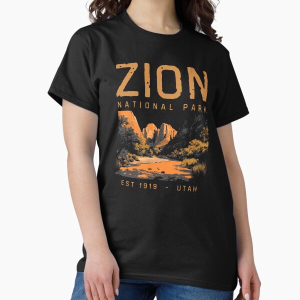 Vista previa del artículo con la obra «Parque Nacional Zion - Utah - EE.UU.», diseñado y vendido por GoodOldVintage.