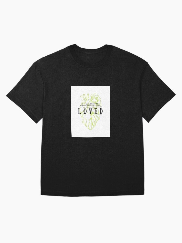 Thumbnail 3 of 7, Oversized T-Shirt, Love designed and sold by FolkenGoodMerch.
