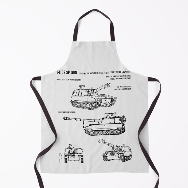 Item preview, M109 Howitzer Army Recognition Blueprint designed and sold by MilitaryMart.
