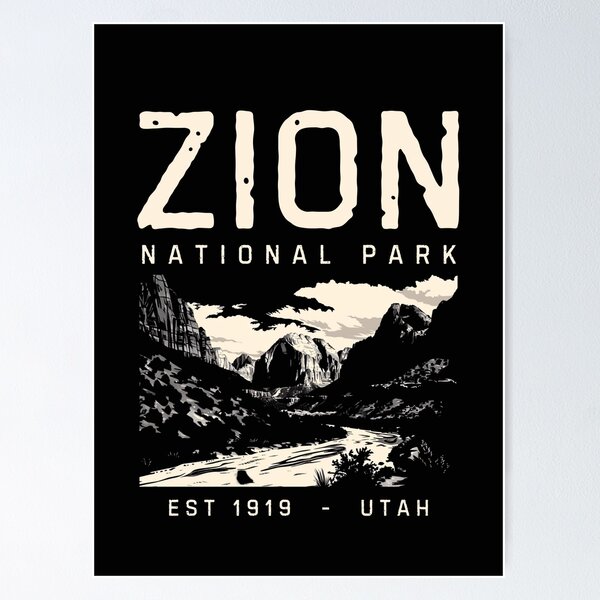 Item preview, Zion National Park - Utah - US  designed and sold by GoodOldVintage.