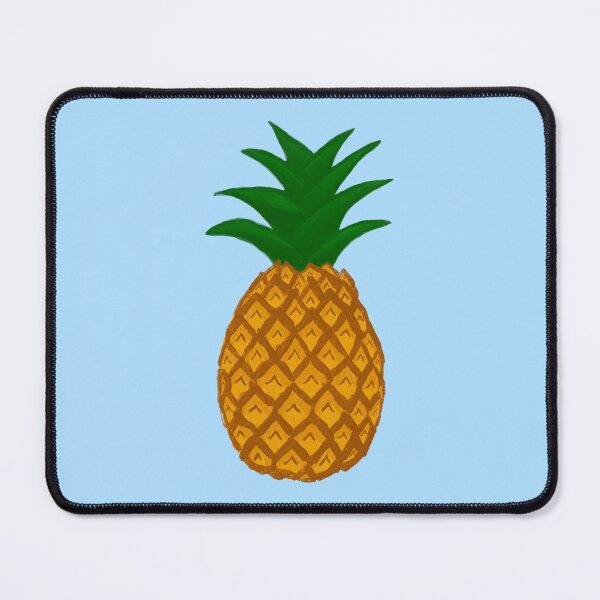 Item preview, Pineapple on Blue designed and sold by bits-and-bob.