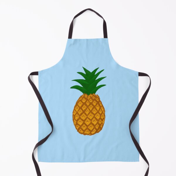 Item preview, Pineapple on Blue designed and sold by bits-and-bob.