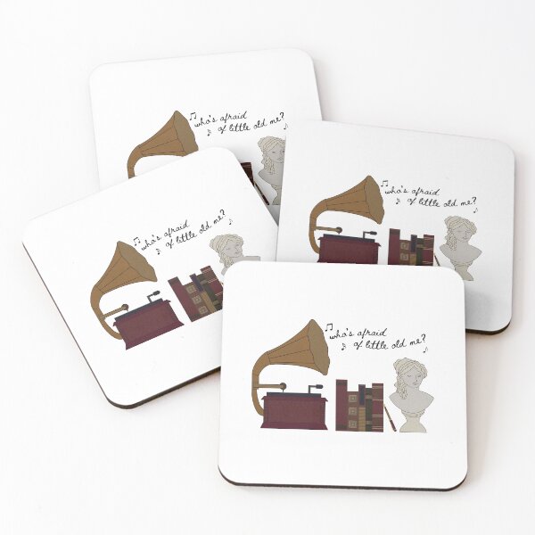 Item preview, who's afraid of little old me? designed and sold by gmachic.