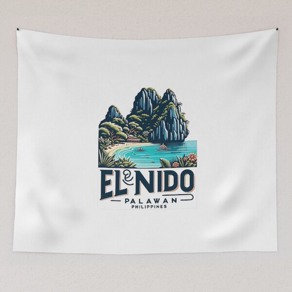 Item preview, El Nido Palawan Philippines designed and sold by LoveLabDesign.