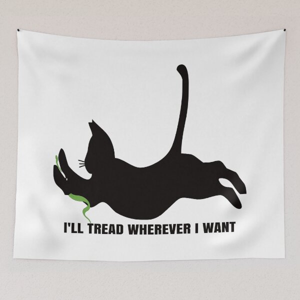Item preview, I’ll Tread Wherever I Want designed and sold by EunsooLee.