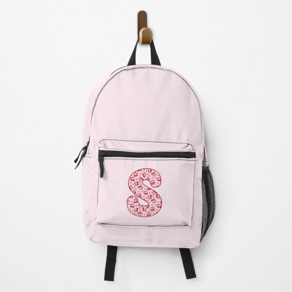 Item preview, S initial (retro cherry) designed and sold by Monogramsy.
