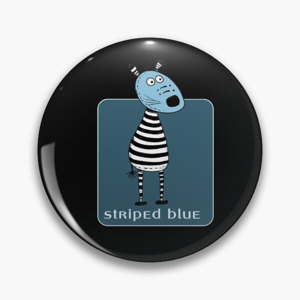Artikelvorschau, Blaue Zebra entworfen und verkauft von KolbaVison.