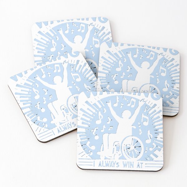 Item preview, Aviso: Eu Sempre Venço nas Cadeiras Musicais / Warning: I Always Win at Musical Chairs designed and sold by debbiebento.