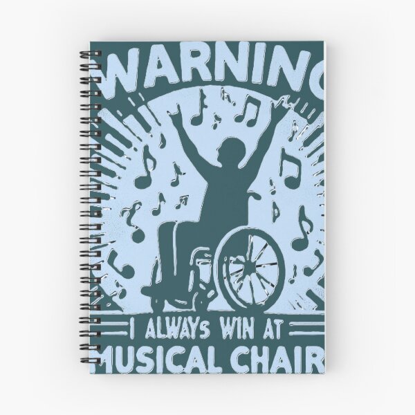 Item preview, Aviso: Eu Sempre Venço nas Cadeiras Musicais / Warning: I Always Win at Musical Chairs designed and sold by debbiebento.