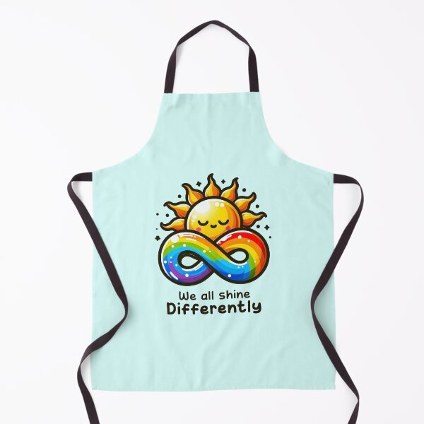 Item preview, We all shine differently designed and sold by Vkinsify.