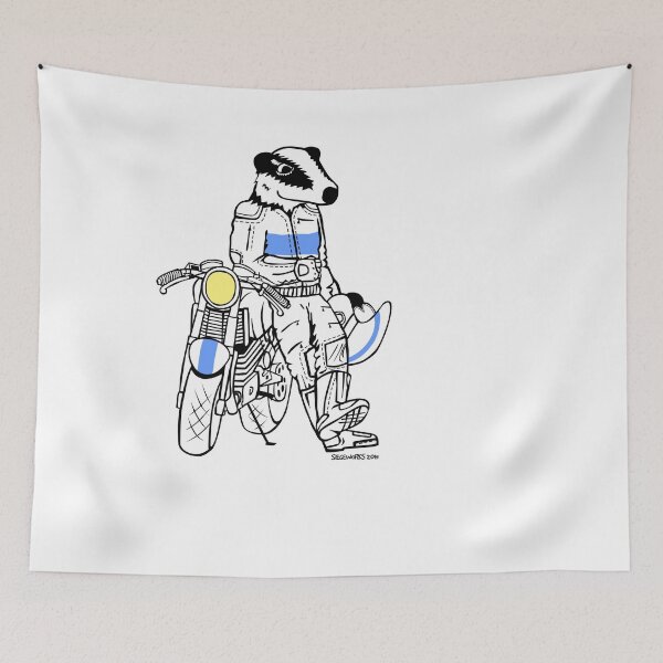 Item preview, Biker Badger designed and sold by siege103.
