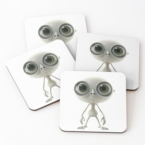 Item preview, Cute 3D Martian Creature  designed and sold by Lumora.Studio.
